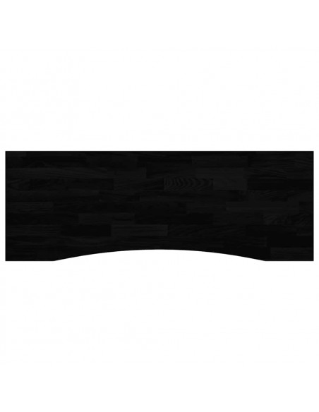 Piano Scrivania Marrone Scuro 140x50x2,5 cm in Rovere Massello