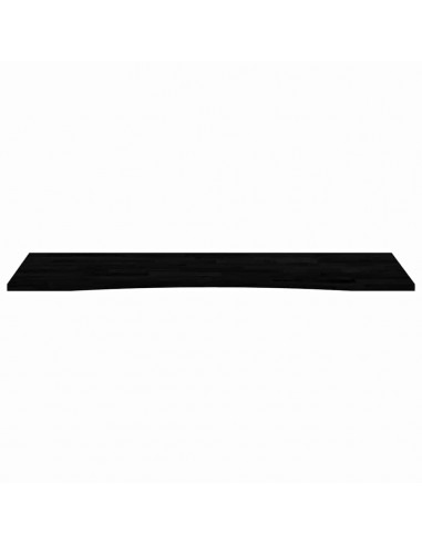 Piano Scrivania Marrone Scuro 140x50x2,5 cm in Rovere Massello