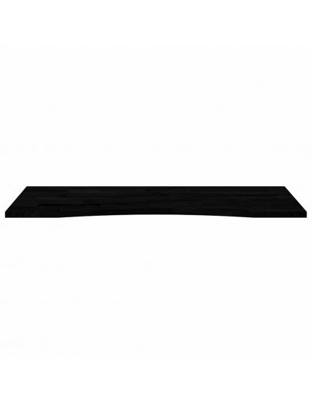 Piano Scrivania Marrone Scuro 120x60x2,5 cm in Rovere Massello