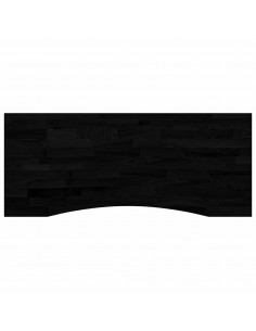 Piano Scrivania Marrone Scuro 120x50x2,5 cm in Rovere Massello