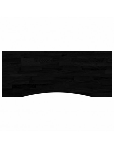 Piano Scrivania Marrone Scuro 120x50x2,5 cm in Rovere Massello