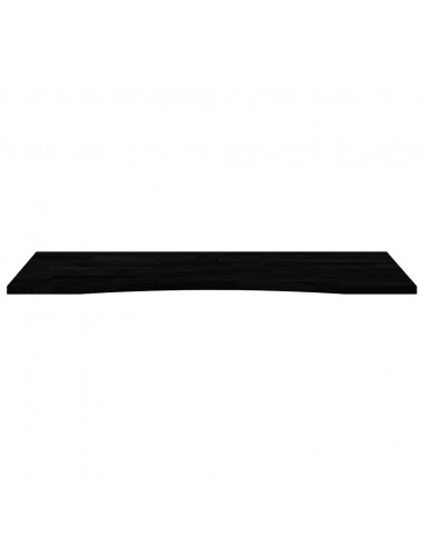 Piano Scrivania Marrone Scuro 120x50x2,5 cm in Rovere Massello