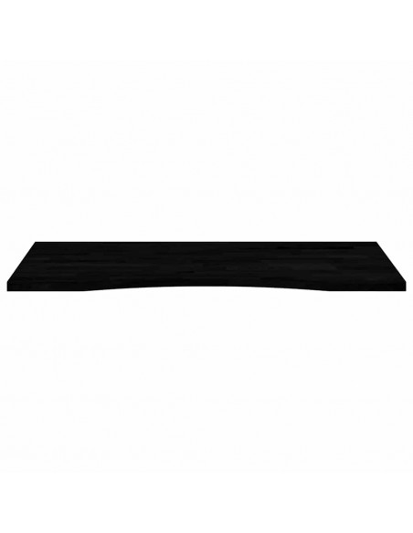 Piano Scrivania Marrone Scuro 100x50x2,5 cm in Rovere Massello
