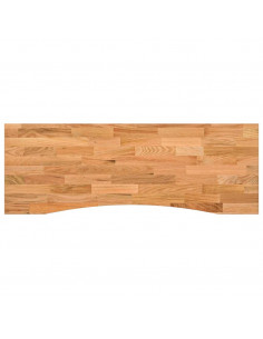 Piano Scrivania Marrone Chiaro 140x50x2,5 cm in Rovere Massello