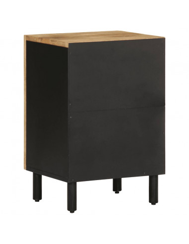 Mobile da Bagno 38x33,5x58 cm in Legno Massello di Mango