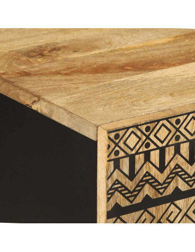 Mobile da Bagno 38x33,5x58 cm in Legno Massello di Mango