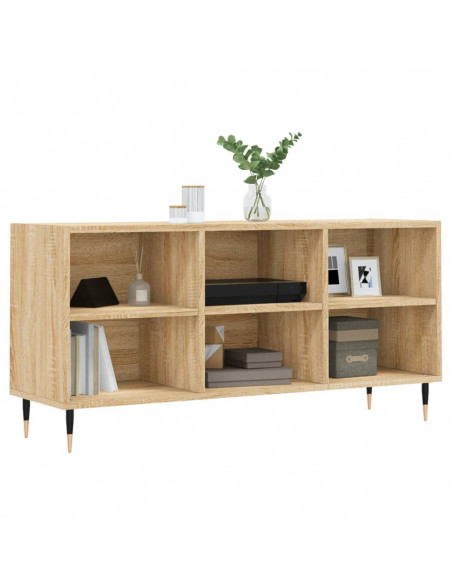 Mobile Porta TV Rovere Sonoma 103,5x30x50 cm Legno Multistrato