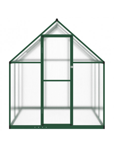 Telaio Serra con Base Verde 169x169x195 cm in Alluminio