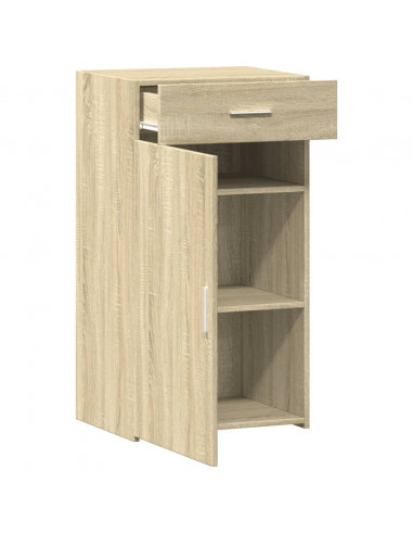 Credenza Rovere Sonoma 50x42,5x93 cm in Legno Multistrato