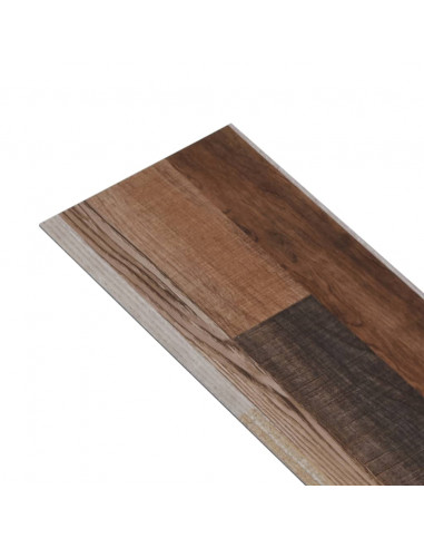 Listoni Pavimento PVC 5,02 m² 2 mm Autoadesivi Multicolore