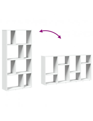 Libreria Bianca 60x20x120 cm in Truciolato