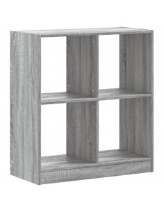 Libreria Grigio Sonoma 68,5x32x75 cm in Legno Multistrato 2