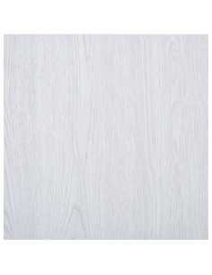 Listoni per Pavimenti Autoadesivi in PVC 5,11 m² Bianchi 2