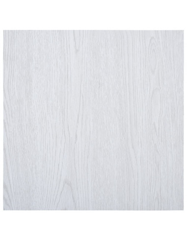 Listoni per Pavimenti Autoadesivi in PVC 5,11 m² Bianchi