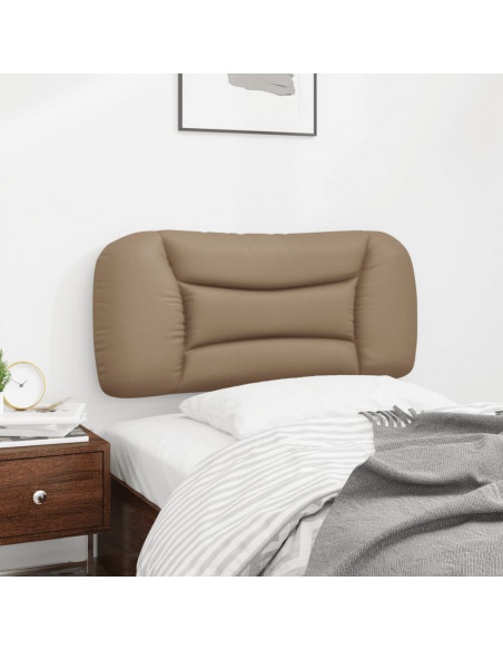 Cuscino Testiera Cappuccino 90 cm in Similpelle
