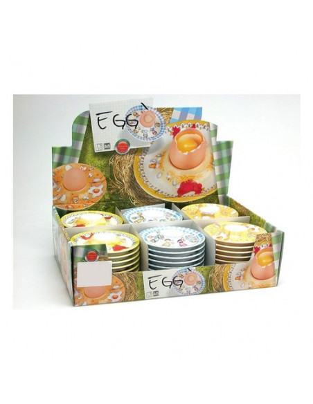 Porta uovo Vivenzi Produzioni 409D EGG O Piattino Assortito