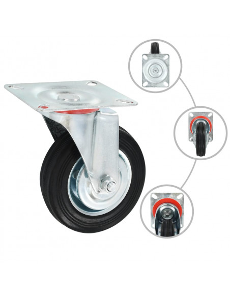 Ruote Girevoli 16 pz 100 mm