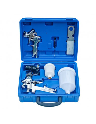 Set Spruzzatori di Vernice 2 pz HVLP