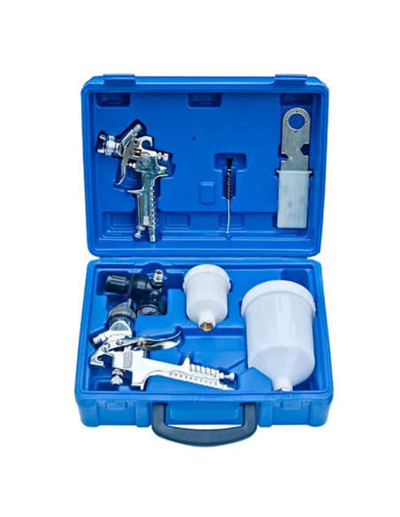 Set Spruzzatori di Vernice 2 pz HVLP