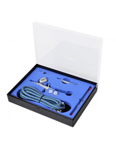 Set Aerografo con Ugelli di 0,2 / 0,3 / 0,5 mm
