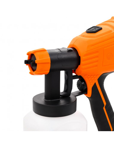 Spruzzatore di Vernice Elettrico con 3 Ugelli 500 W 800 ml