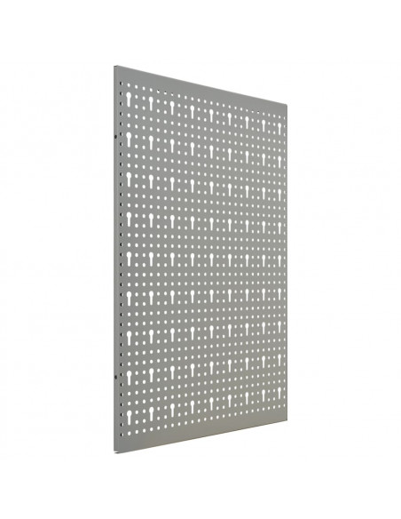 Pannelli per Utensili a Parete 4 pz 40x58 cm in Acciaio