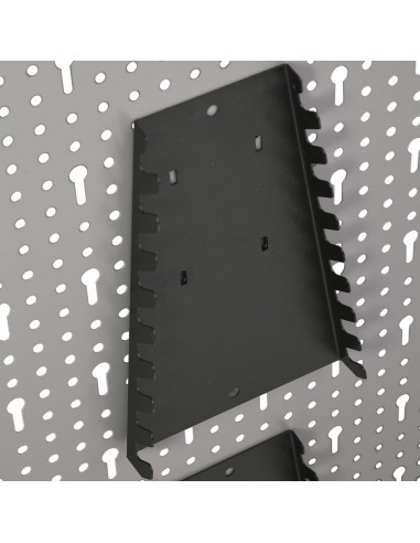 Pannelli per Utensili a Parete 4 pz 40x58 cm Acciaio