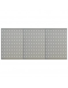 Pannelli per Utensili a Parete 3 pz 40x58 cm Acciaio 2