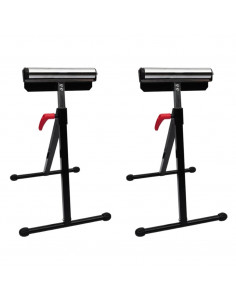 Cavalletto a Rullo Regolabile Set 2 pz 2