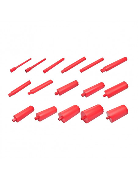 Set Punte trapano carotiere diamantate
