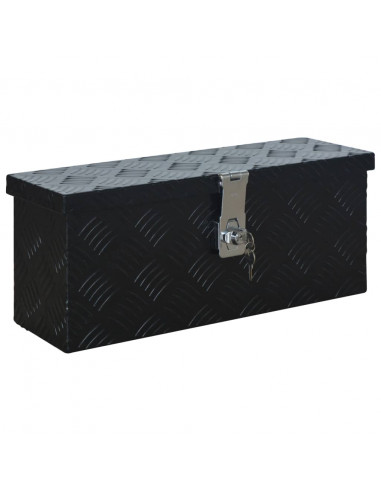 Scatola in Alluminio 485x140x200 mm Nera