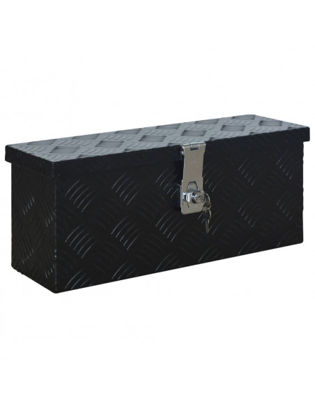 Scatola in Alluminio 485x140x200 mm Nera