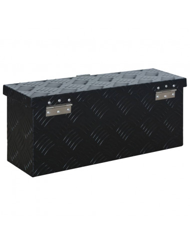Scatola in Alluminio 485x140x200 mm Nera