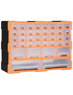 Mobile Contenitore con 40 Cassetti 52x16x37,5 cm 2