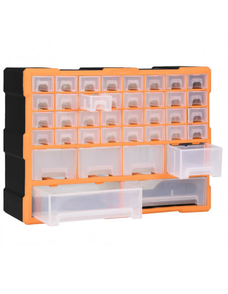 Mobile Contenitore con 40 Cassetti 52x16x37,5 cm