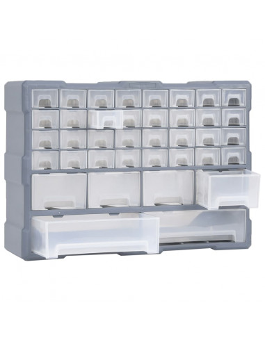 Mobile Contenitore con 40 Cassetti 52x16x37,5 cm