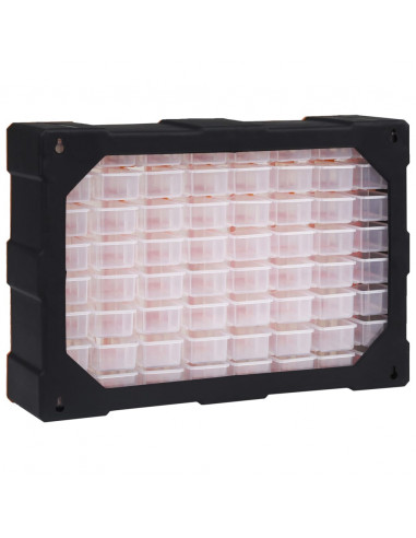 Mobile Contenitore con 64 Cassetti 52x16x37,5 cm