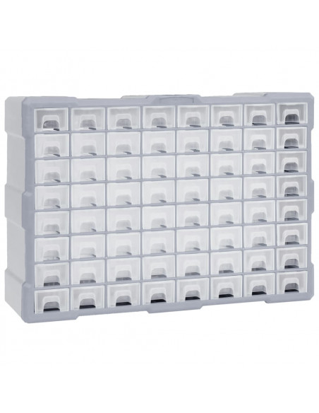 Mobile Contenitore con 64 Cassetti 52x16x37,5 cm
