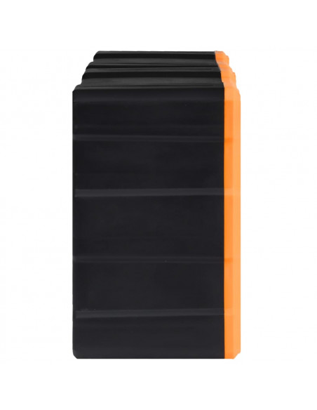 Mobili Contenitori con 12 Cassetti 2 pz 26,5x16x26 cm