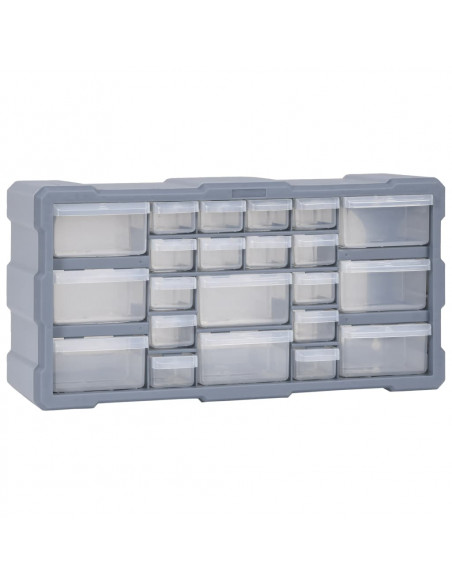 Mobile Contenitore con 22 Cassetti 49x16x25,5 cm