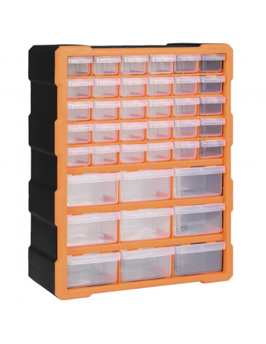 Mobile Contenitore con 39 Cassetti 38x16x47 cm