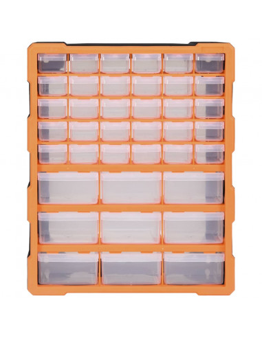 Mobile Contenitore con 39 Cassetti 38x16x47 cm