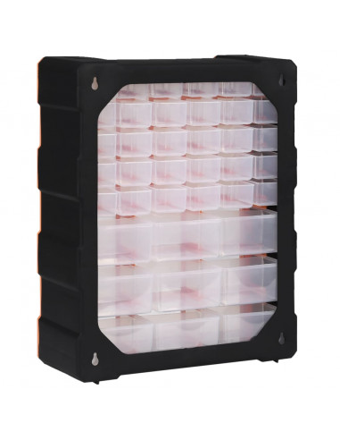 Mobile Contenitore con 39 Cassetti 38x16x47 cm