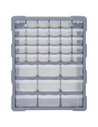 Mobile Contenitore con 39 Cassetti 38x16x47 cm