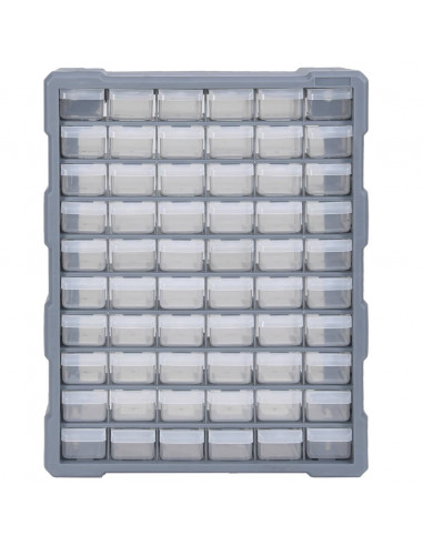 Mobile Contenitore con 60 Cassetti 38x16x47,5 cm