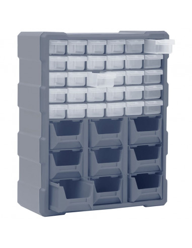 Mobile Contenitore con 39 Cassetti 38x16x47 cm