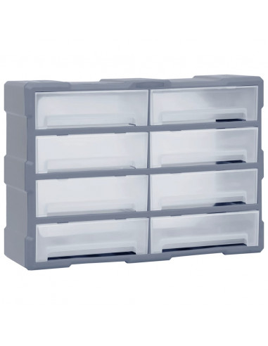 Mobile Contenitore con 8 Cassetti Grandi 52x16x37 cm