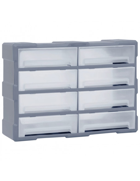 Mobile Contenitore con 8 Cassetti Grandi 52x16x37 cm