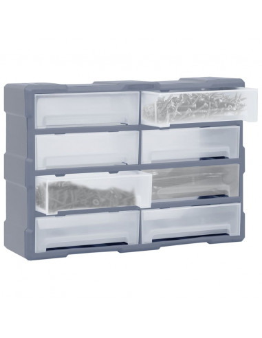 Mobile Contenitore con 8 Cassetti Grandi 52x16x37 cm