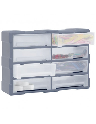 Mobile Contenitore con 8 Cassetti Grandi 52x16x37 cm